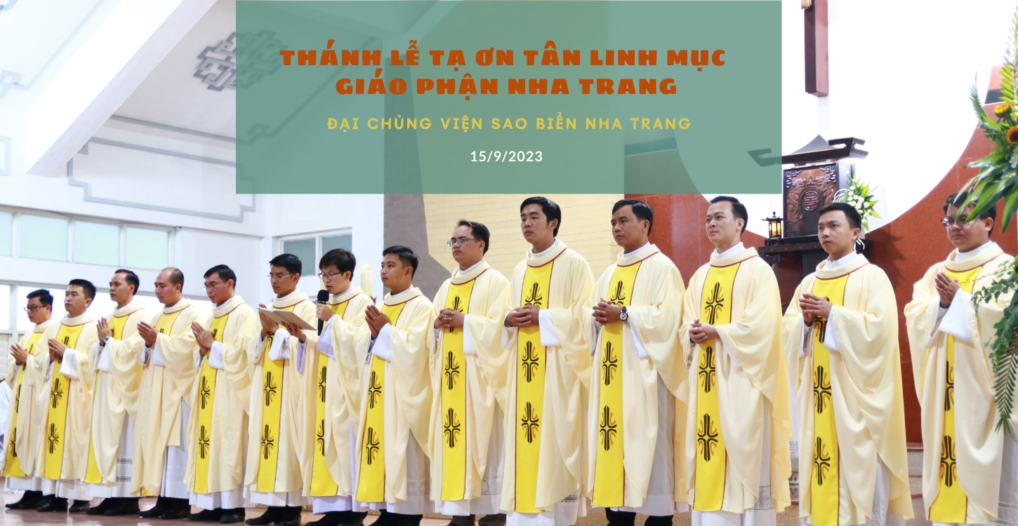 Th&aacute;nh lễ Tạ ơn Linh mục Gi&aacute;o phận Nha Trang kho&aacute; XV tại Đại Chủng viện Sao Biển Nha Trang